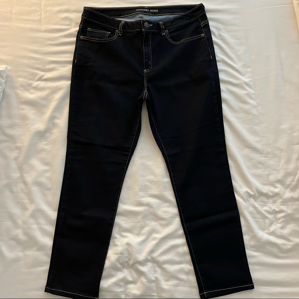 Michael Kors Izzy Cropped Skinny Jeans size 12